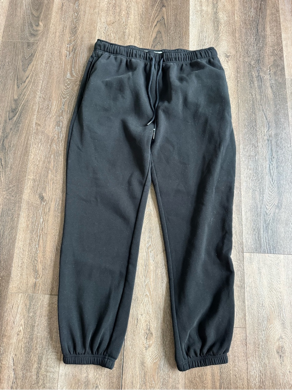 Brooklyn Men's Black Fleece Jogger Sweatpants Size XL
